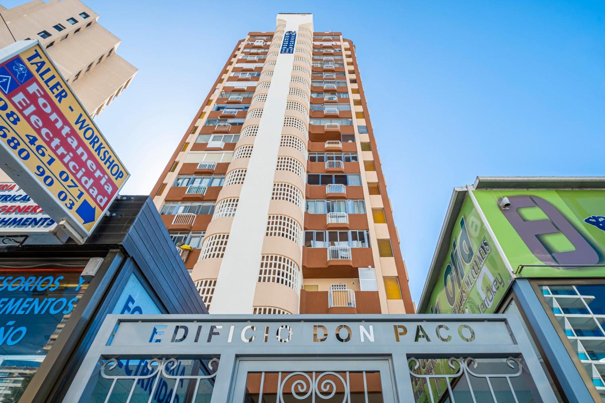 Апартаменти Don Paco 12 Бенідорм Екстер'єр фото